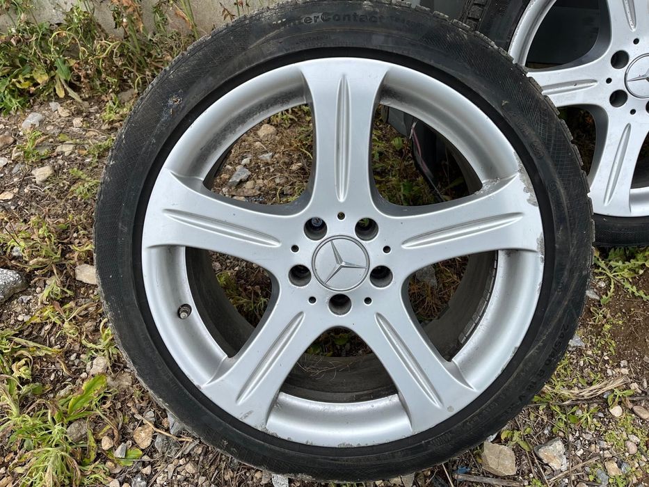 Алуминиеви джанти 19 zoll Мерцедес със зимни гуми