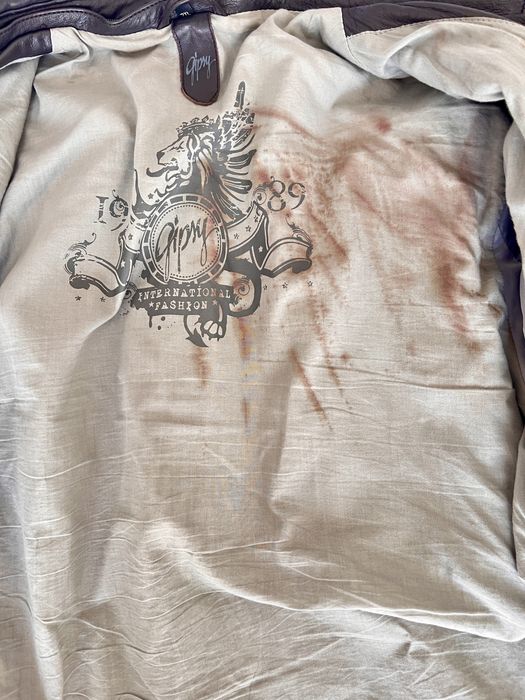 Мъжко кожено яке Gipsy