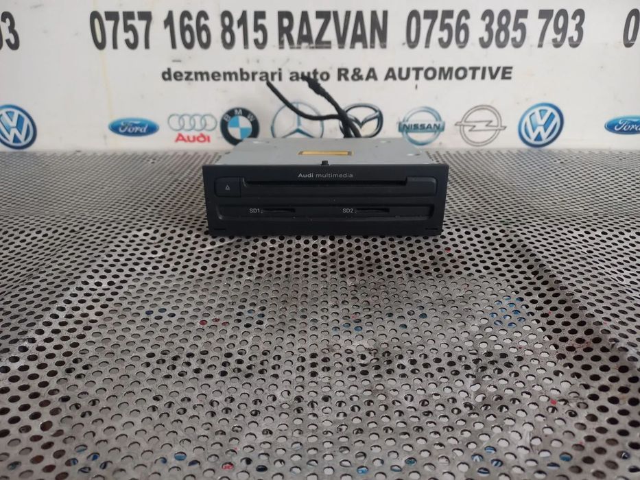 Unitate MMI Multimedia 3GP 3G+ Audi A8 4H D4 An 2010-2011-2012-2013-2014-2015-2016-2017 Cod 4H0035666F Dezmembrez Audi A8 4H D4 3.0 Tdi Quattro Motor