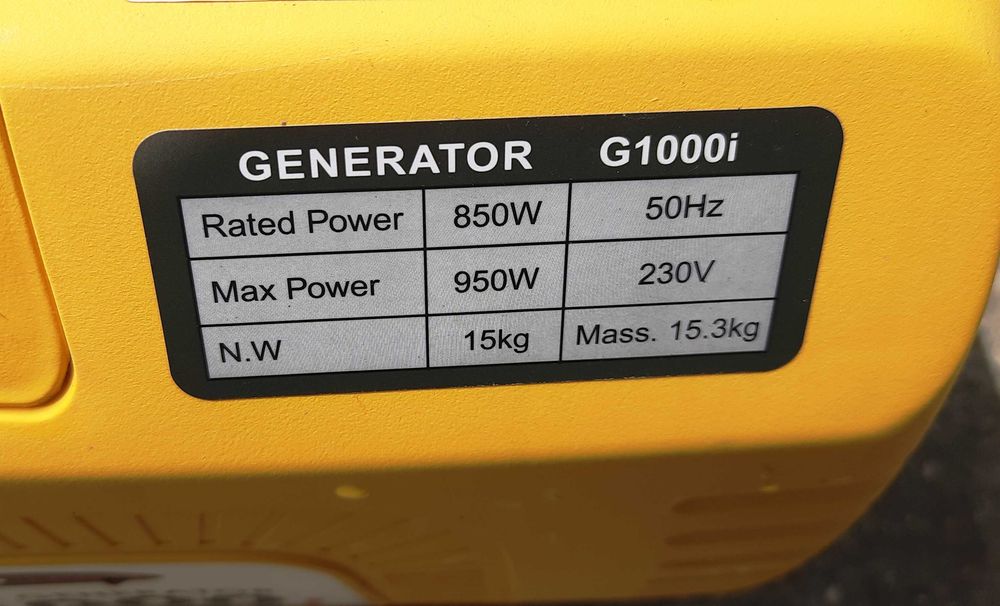 Generator invertor silentios 0,9 kW