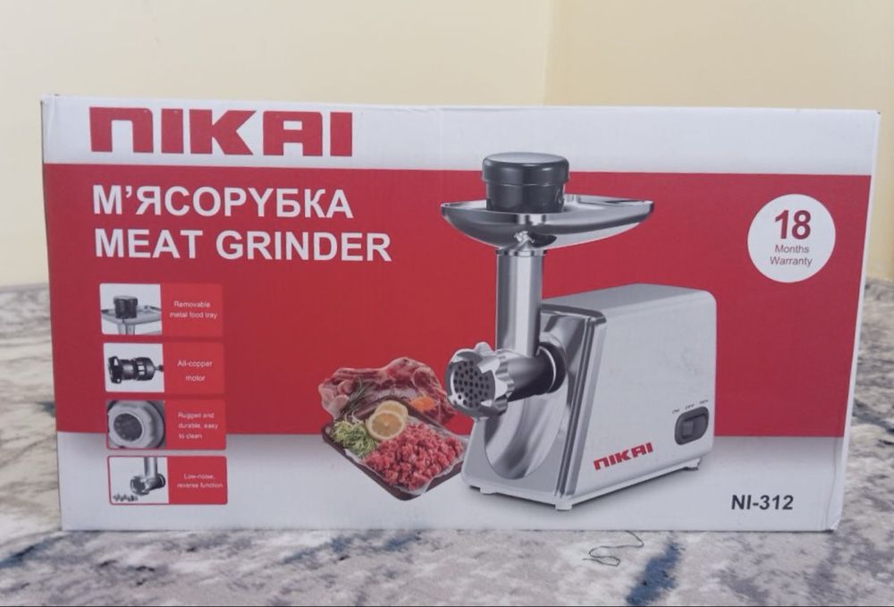 Мясарубка nikai-312 модел