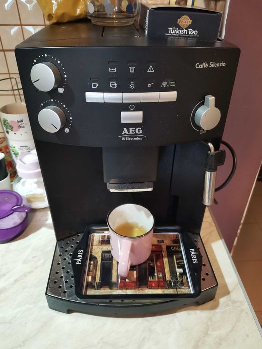 Кагемашина,робот AEG caffe silenzio