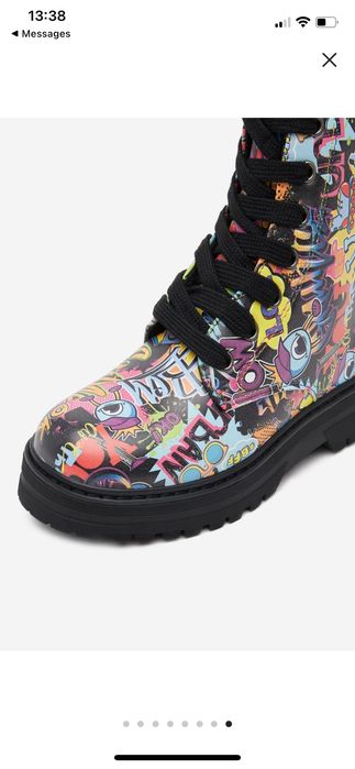 Ghete/ Bocanci multicolor fete nr. 35