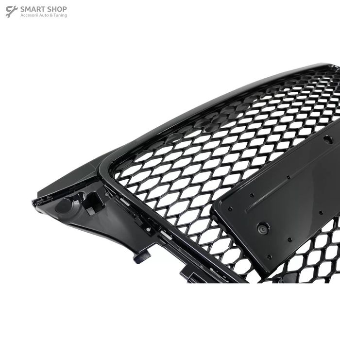 Grila Centrala Audi A3 8P Facelift (2007-2012) RS Design Negru Lucios