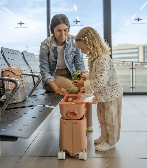 Valiza pentru copii Stokke JetKids BedBox V4 Troler