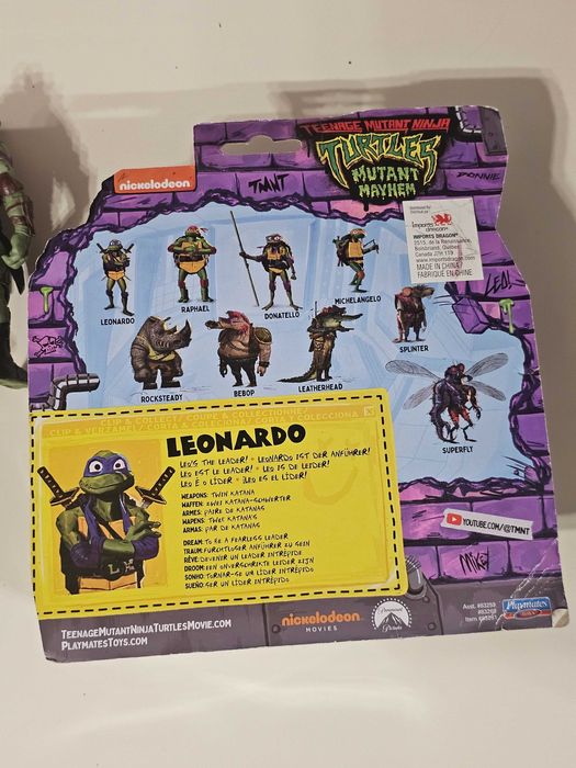 Lot 8 Figurine Teenage Mutant Ninja Turtles (TMNT)