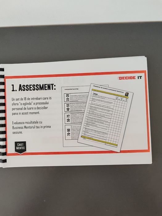 Set 2 Manuale curs Business mentors și Decide IT