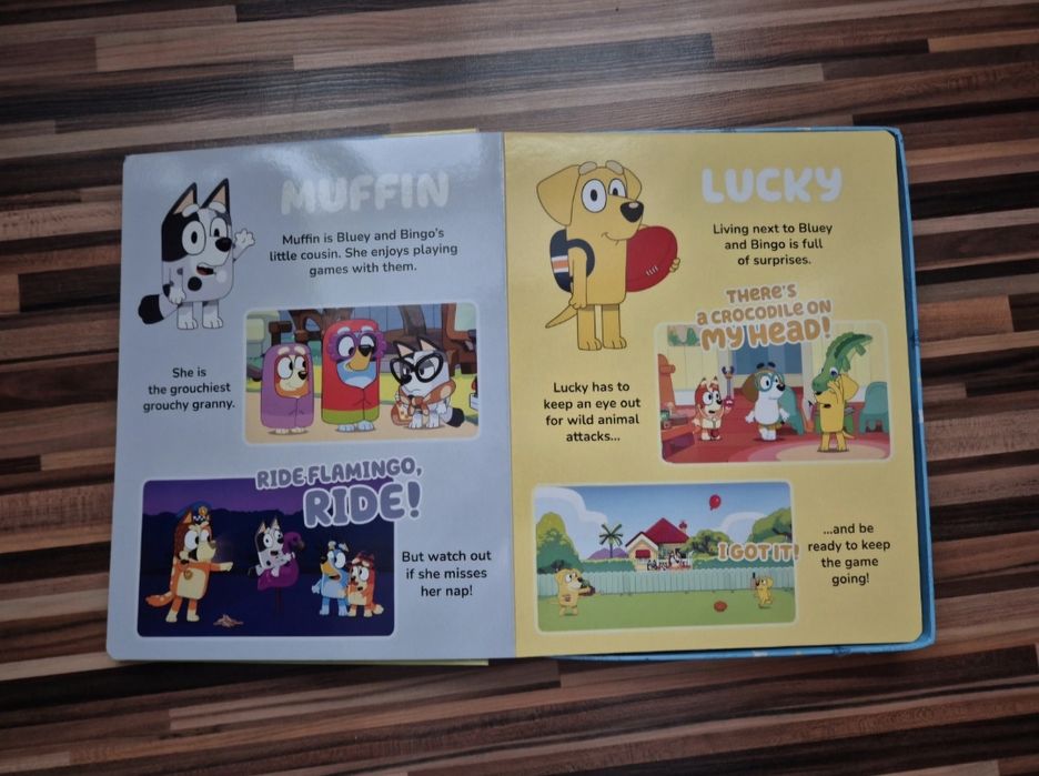 Carte Bluey fara figurine