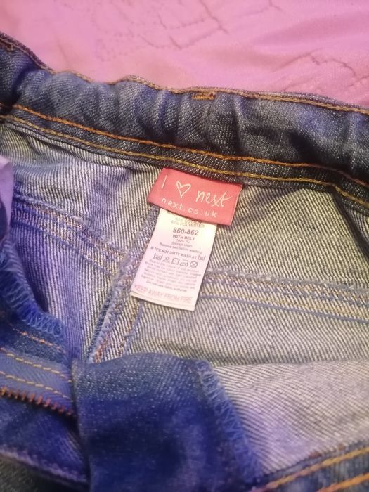 Детска дънкова пола