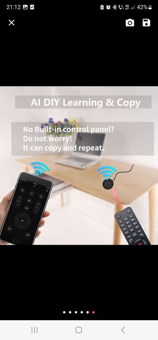 Control Wifi aer conditionat si alte device IR infrared