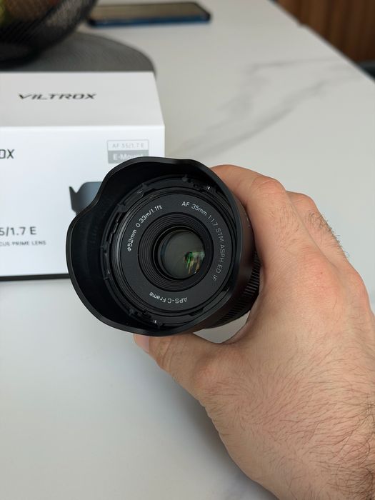 Obiectiv viltrox 35mm f1.7 e-mount sony