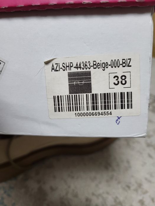 Pantofi din piele naturala Dasa, nr 38