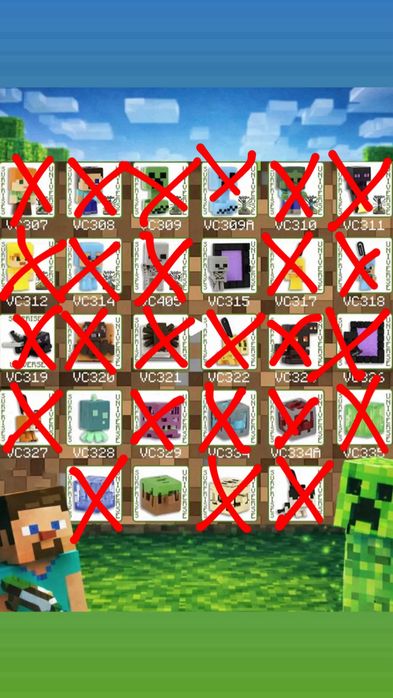Игрушки Kinder Joy Minecraft