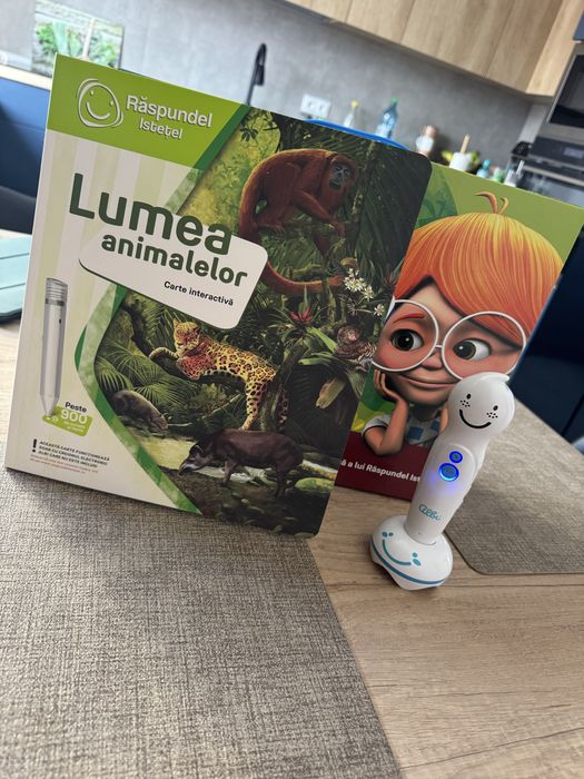 Vand creion Raspundel Istetel +carte Lumea Animalelor Noua +cutie