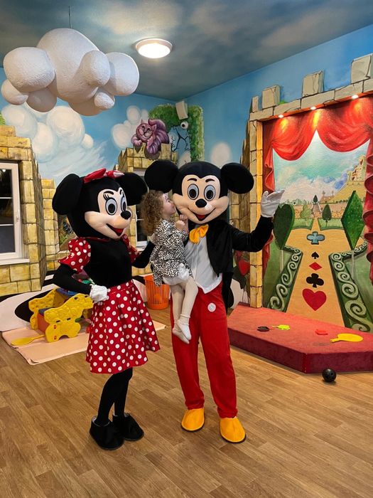 Animatoare copii Minnie&Mickey Mouse Jocuri Baloane Pictură pe fata
