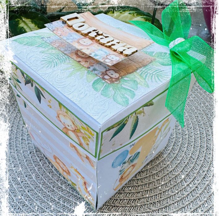 Кутии - покана с животни експлодиращи