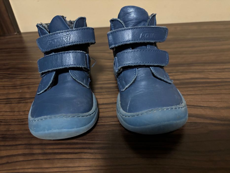 Детски боти естествена кожа Ponki