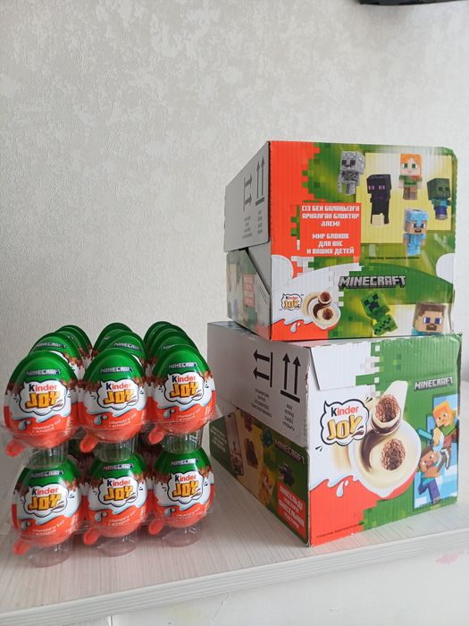 Киндер джой майнкрафт