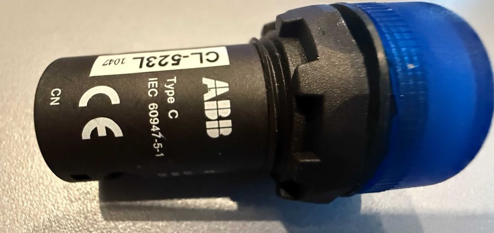 Lămpi semnalizare ABB LED CL2-523, 230V, Ø22mm – NOI, diverse culori