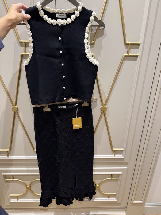 Юбка и топ Sandro оригинал