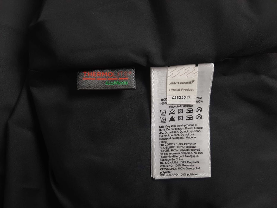 McLaren F1 Team Long Jacket - Оригинално мъжко яке / парка размер L