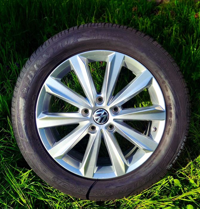 Оригинални джанти VW Touareg 19" 5x130 с зимни гуми – перфектни, Варна