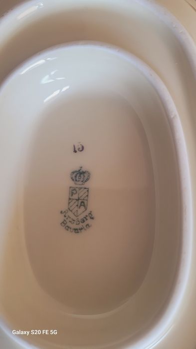 Винтидж декоративен рядък  комплект за хранене  Arzberg Bavaria