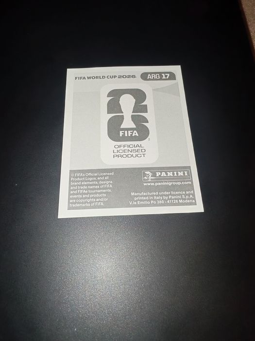 Vând  Messi sticker panini wc