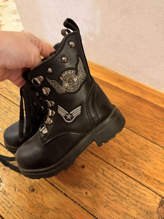 Осенние батинки на девочку,размер 28 см