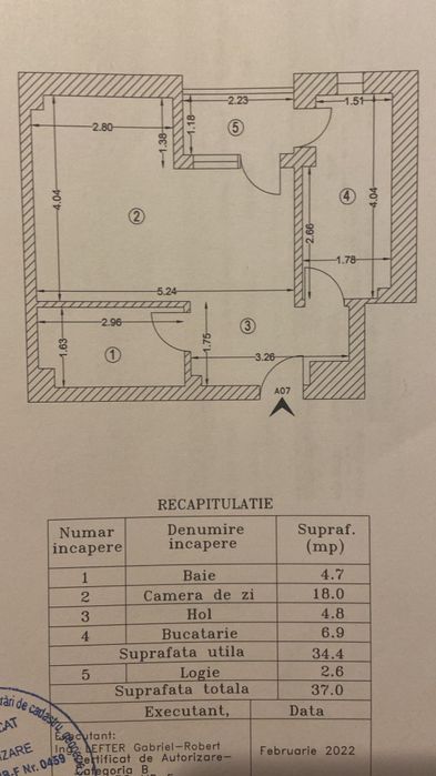 Garsoniera complet mobilată sector 3