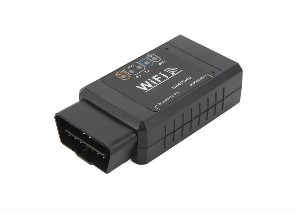 OBD2  автомобилен скенер, Wi-Fi, черен