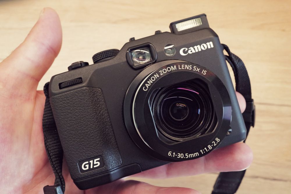 Aparat foto Canon G15 Powershot superb TOP geanta Card instagram