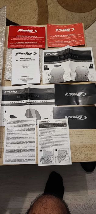 Parbriz TOURING Puig dark smoke - Benelli TRK 502 - 502X