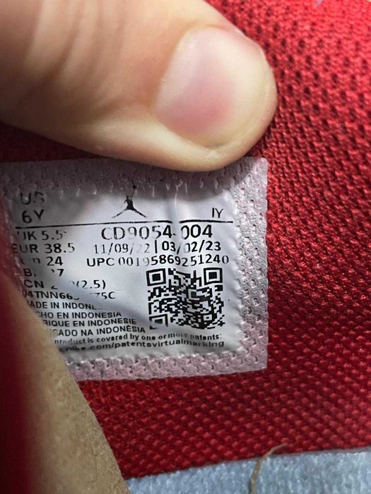 Adidasi nike air jordan Legacy 312 low ORIGINALI 38,5