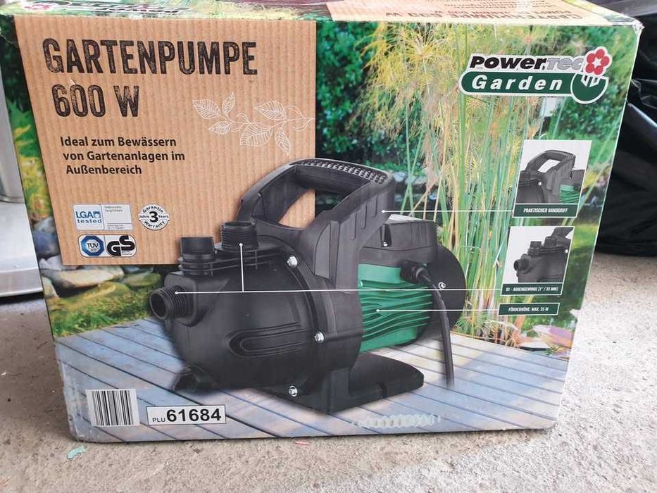 Pompa de gradina Powertec Garden sau Gardenline 600W