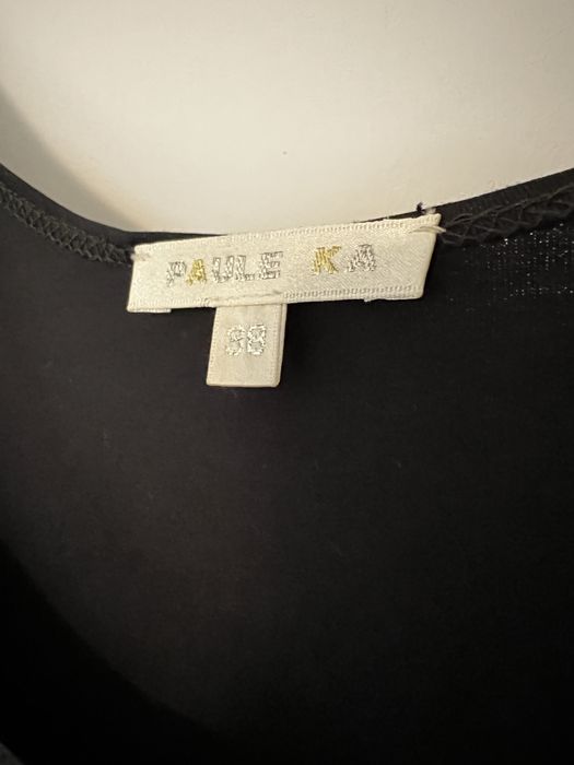 Rochie neagră fronsată Paule Ka