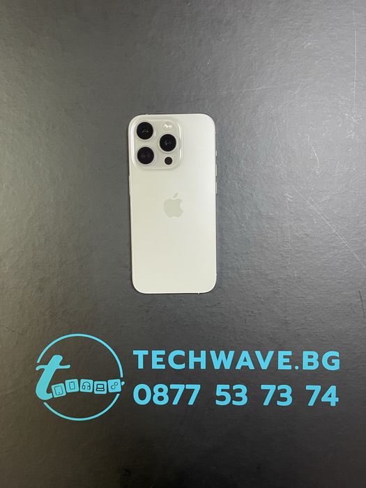 Apple iPhone 15 Pro 256GB White Titanium 89%