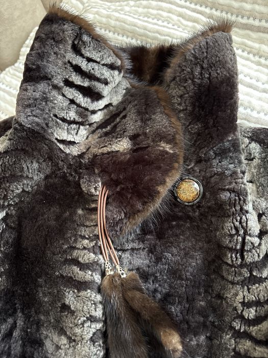Шуба мутон в хорошем состоянии