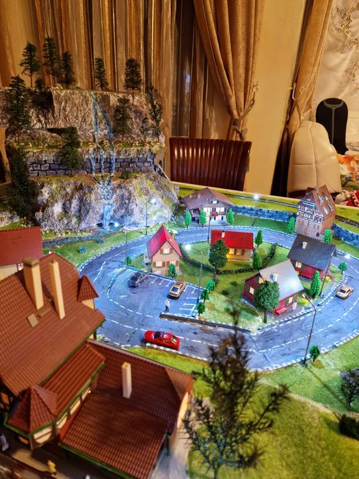 Diorama scara HO pret de sarbatori