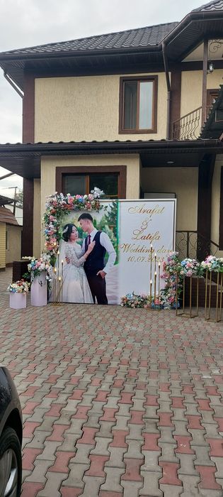 Оформление фотозоны / Баннер