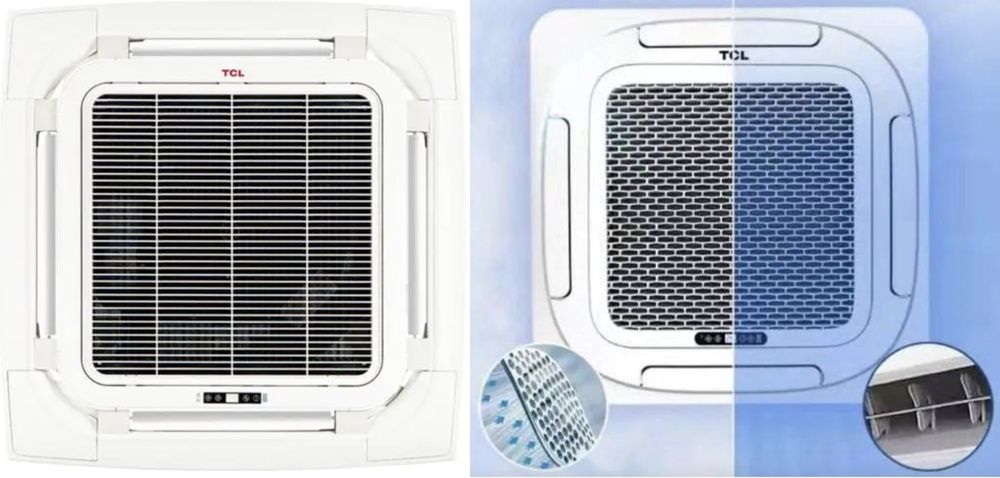 TCL inverter 60Btu Oficial Кассетный кондиционер