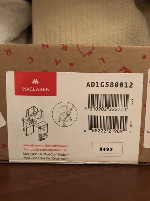 Адаптеры для коляски maclaren марок Ma