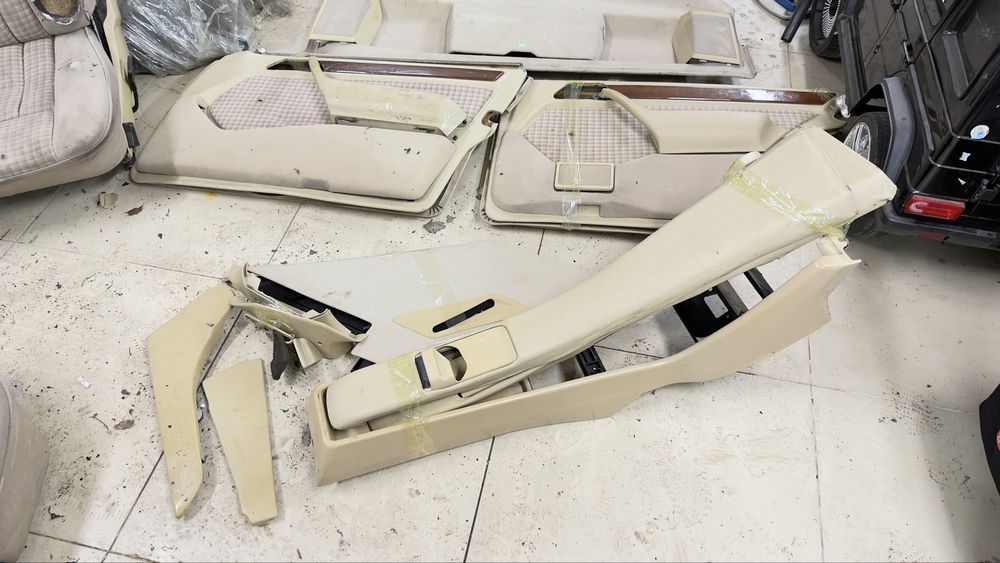 w124 салон состояние средний