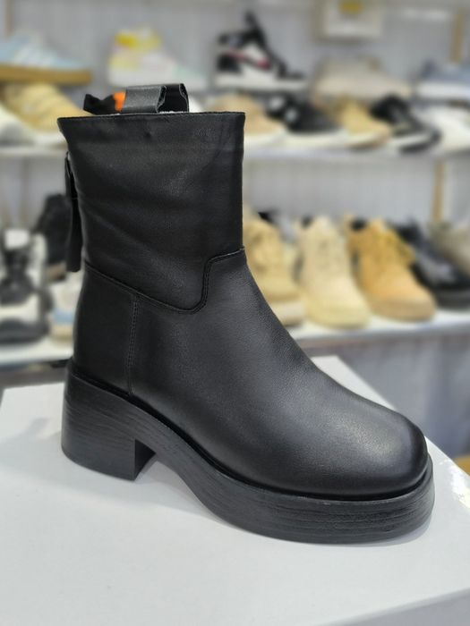 Кожаные сапоги Китай