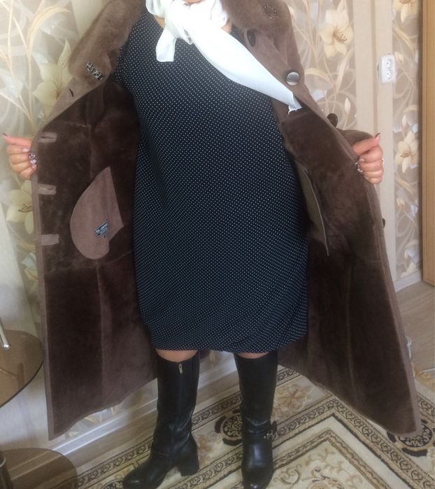 Женская дубленка
