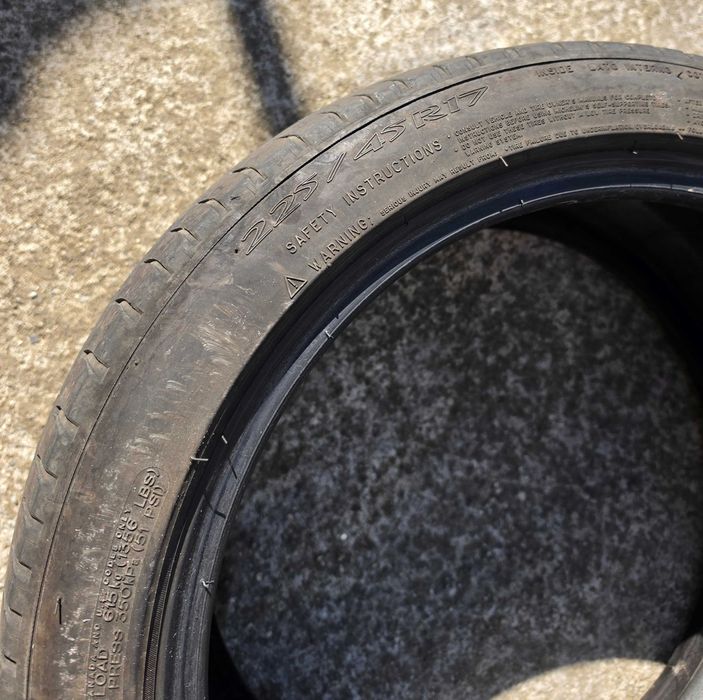 Anvelope vară 225/45 R17 Michelin Primacy 3 - set 2 bucăți - Cluj-Napoca