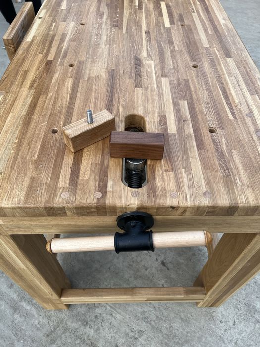 Banc de lucru tamplarie stejar masiv