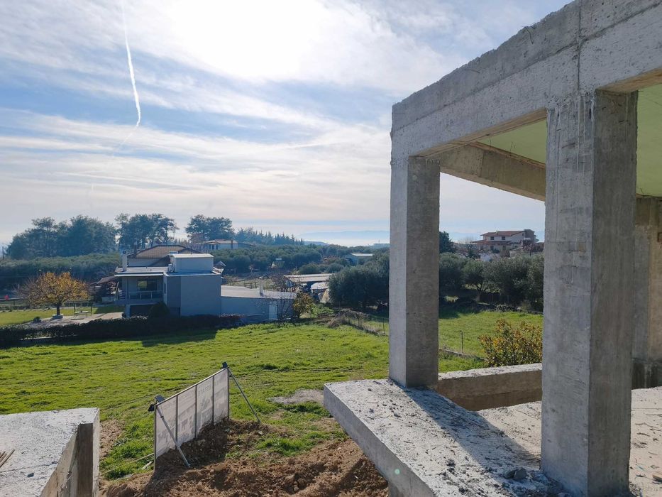 Продава нова 2 ет сграда 116м2 с вълшебна гледка море в Офринио,Гърция