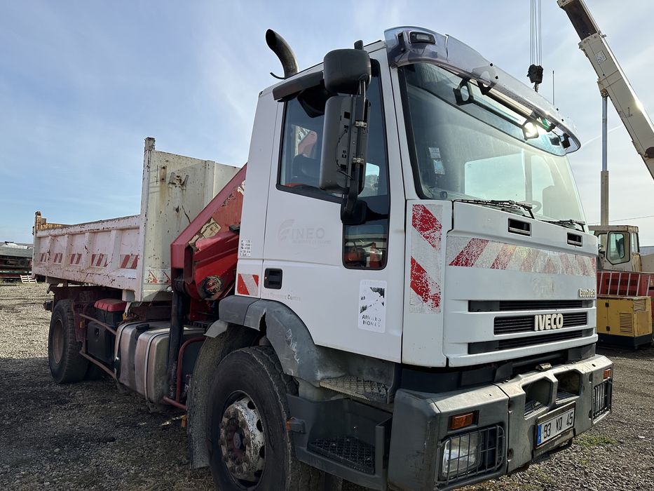 Iveco eurotrakker 18 tone cu macara