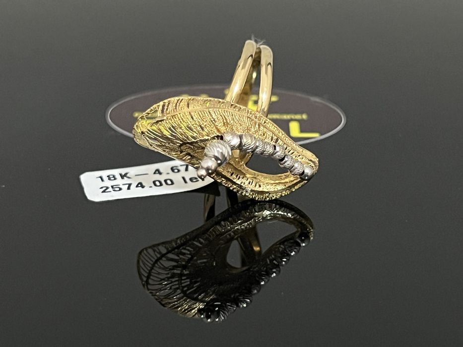 Bijuteria Royal CB : Inel dama aur 18k 750  4,67gr